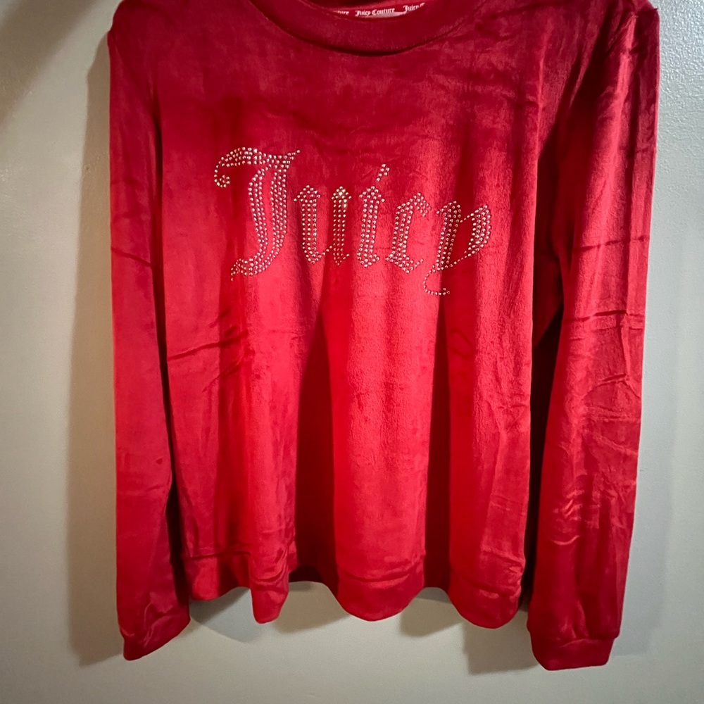 Juicy Couture Red Sleepwear Top - Picture 2 of 5
